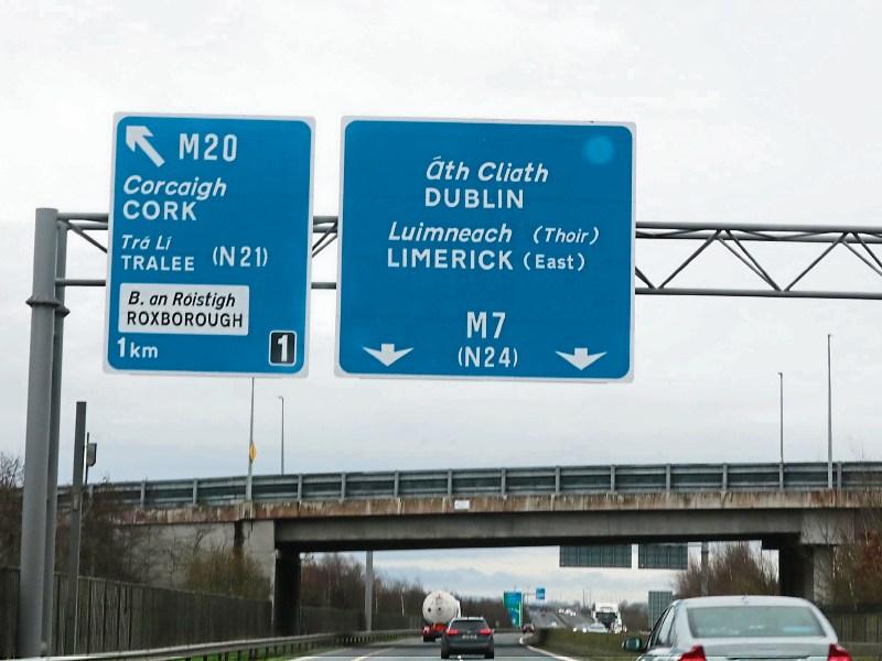 Accident on Limerick bound side of M7