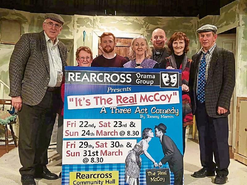 Rearcross Drama Group is The Real McCoy as they commence six shows this Friday night