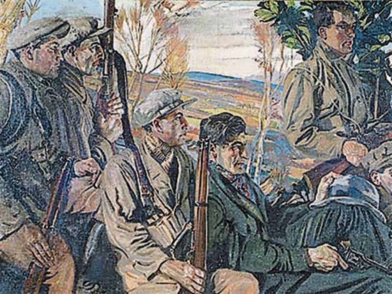 President Higgins invites families&nbsp;of men in iconic Limerick war painting to the Aras