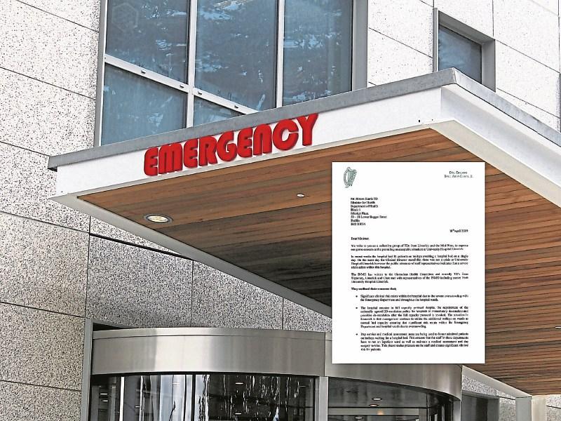TDs call for 'urgent and robust' examination of trolley crisis at University Hospital Limerick