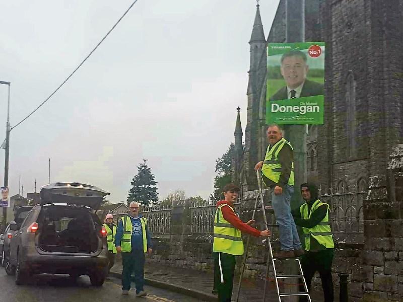 Posters up in Limerick as election slides into view