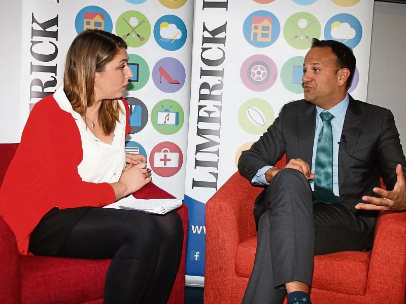 Taoiseach talks UHL, motorway, plebiscite on mayor and much more to Limerick Leader