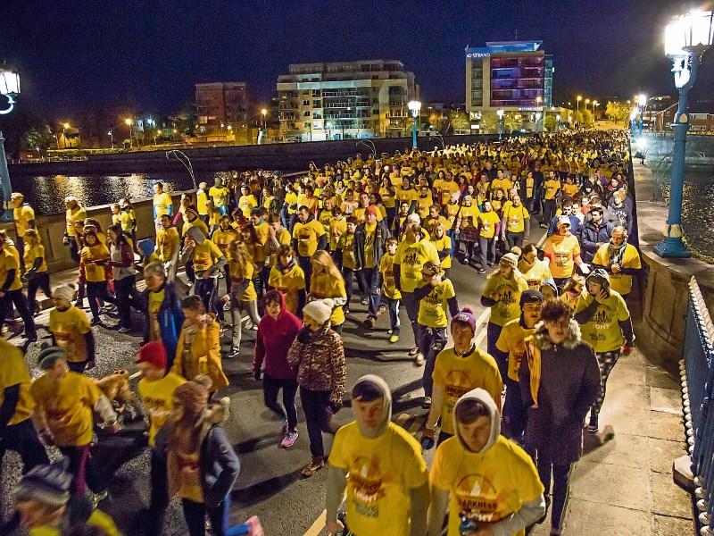 Annual Darkness into Light walk to attract thousands in Limerick city