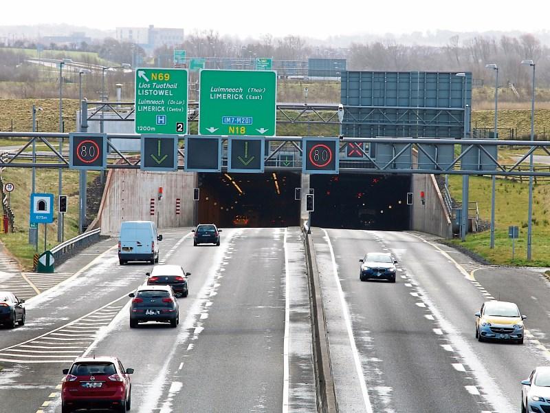 Limerick Tunnel closed due to over-height vehicle