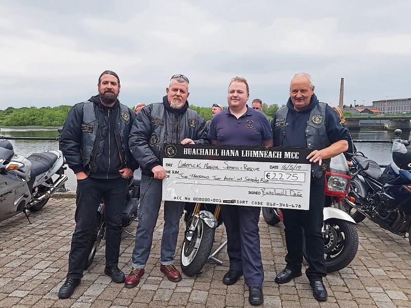 County Limerick motorbike club raises over €4,500 for good causes