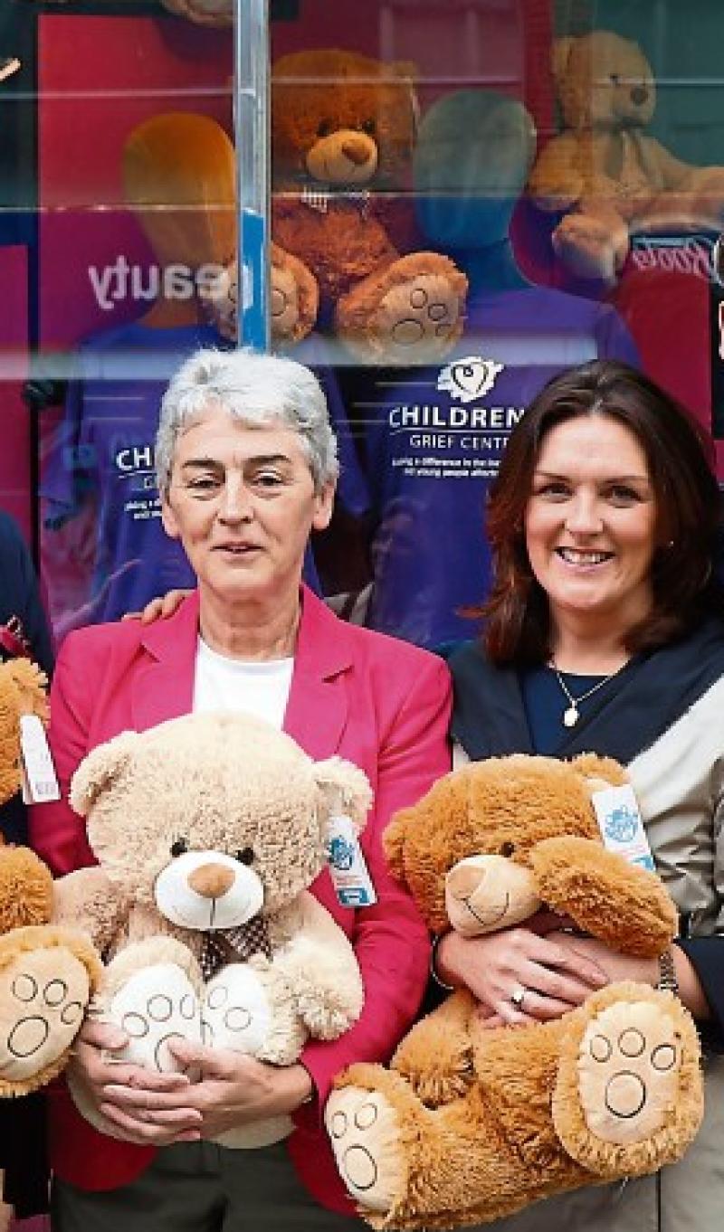 Brown Thomas Limerick gives Children’s Grief Centre bear hug and cheque