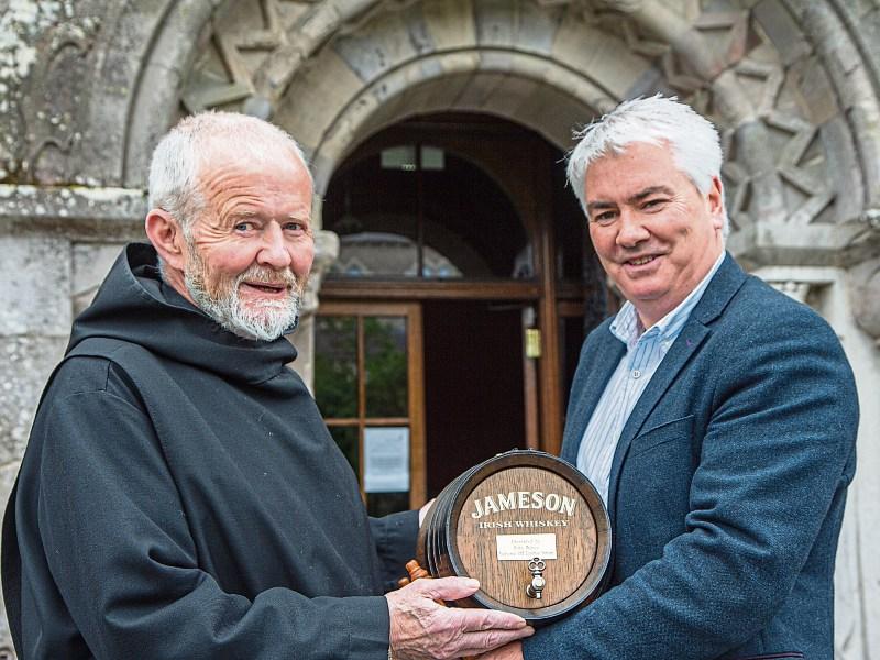Spirits to swell on Atlantic voyage thanks to gift of a barrel of whiskey to Limerick monk
