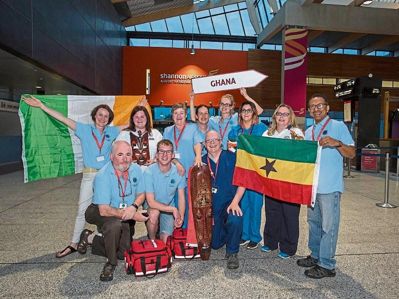Limerick students and hospital staff head to Africa to complete training programme for locals