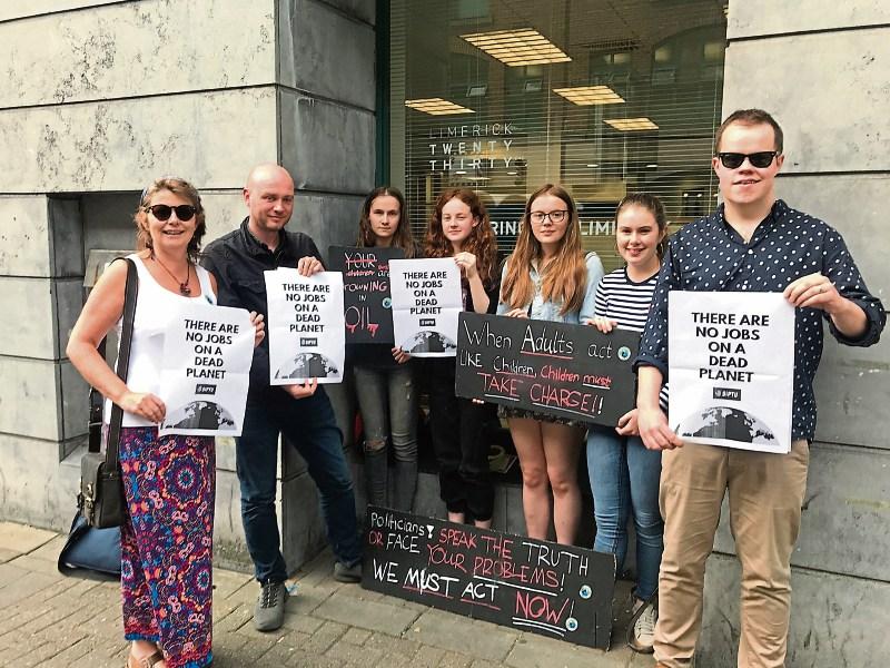 SIPTU supports Limerick activist’s climate change protest