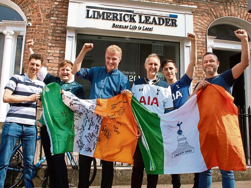 Limerick Spurs fans flag up huge support for Ella Markham, 17
