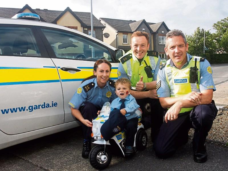 Limerick’s littlest garda gets his brand new uniform