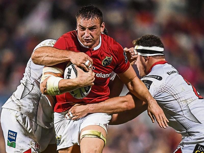 Tommy O’Donnell joins Stander and Conway in all-star Limerick school event