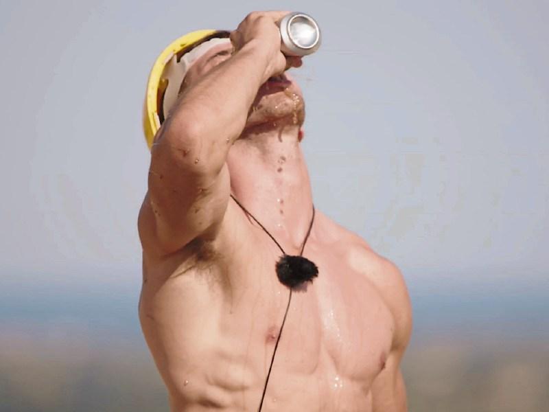 Love Island - Men at work featuring ‘buff builder’ Greg from Limerick