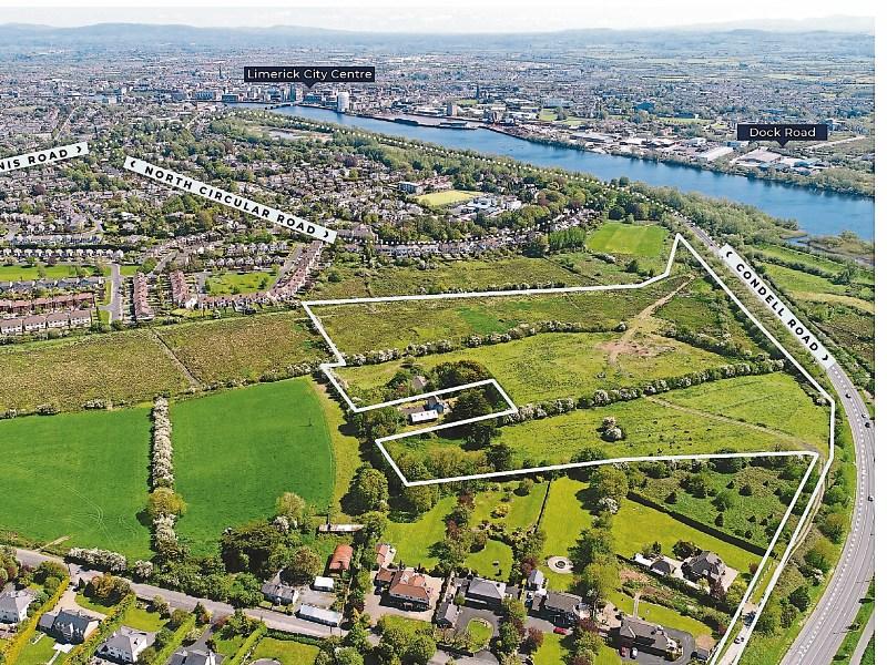 Huge patch of land for 110 homes in Limerick city on sale for €4m
