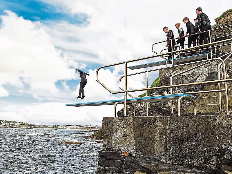 WATCH: Safety warning over cliff-jumping at Limerick holiday hotspot