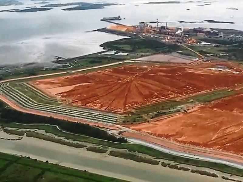Calls to investigate Aughinish sea-wall amid fears of potential pollution of estuary with toxic red mud