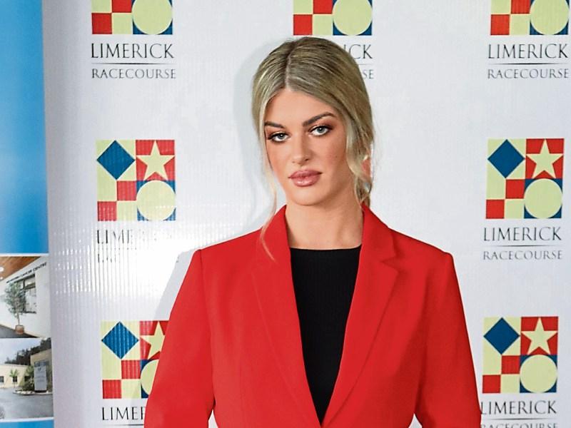 Eurovision stardust as Sarah steps out on catwalk at Limerick Show