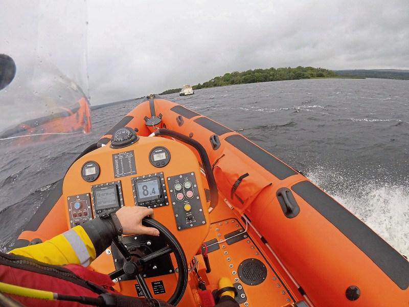 Life boat called to rescue stranded cruiser on Lough Derg