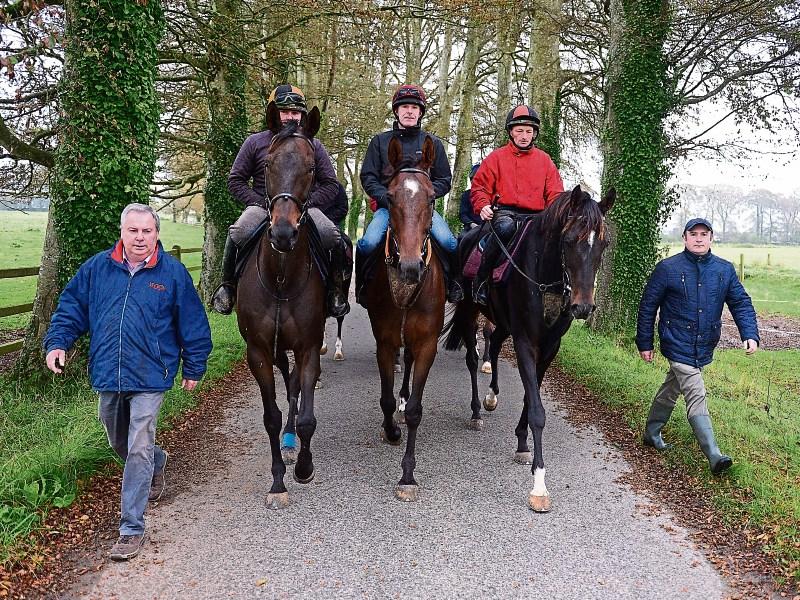 And they're off to Munster National at Limerick Racecourse