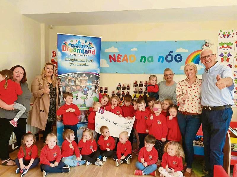 Limerick school children raise money for Share a Dream after burglary