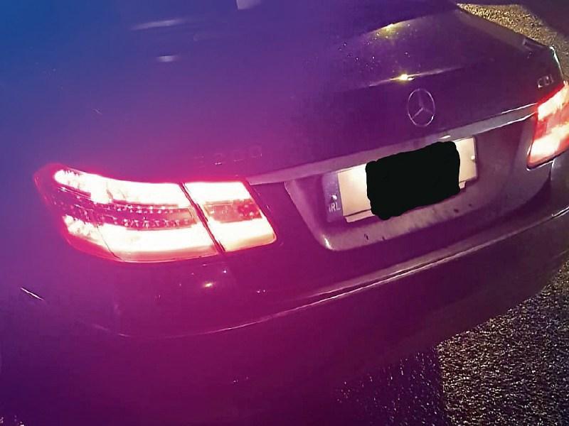 Limerick gardai seize luxury car which was operating as ‘unlicenced taxi’