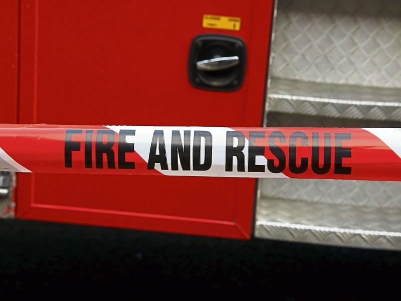 Limerick road closed following collision between truck and car