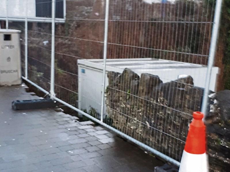 Green light given to repair collapsed Limerick wall -  after nearly a year