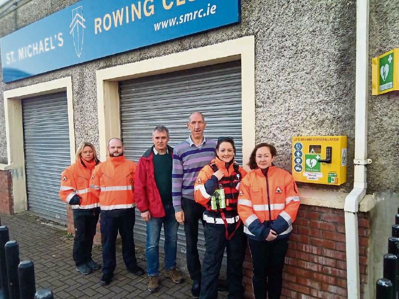 Defibrillator installed by river to aid work of lifesaving Limerick group