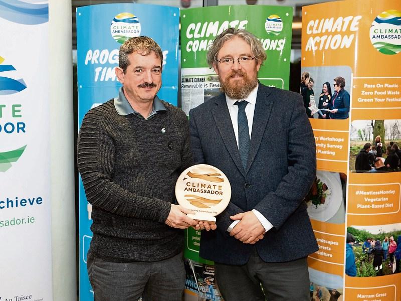 Climate change activist award for employee of county Limerick factory 