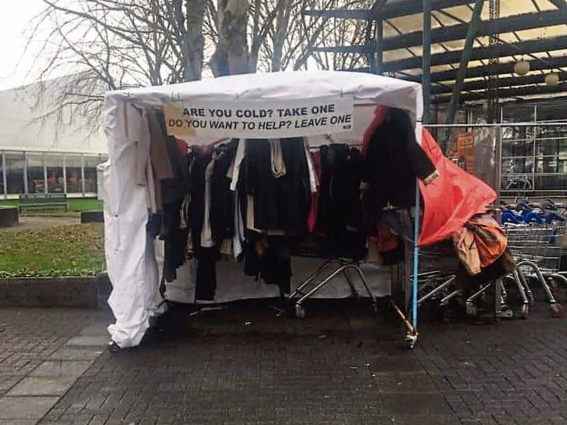 Coat sharing initiative returns to  park in Limerick