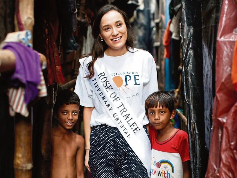 WATCH: Rose of Tralee Sinéad moved by special Kolkata trip  