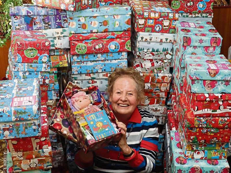 Limerick's Sigi spreads Christmas joy with 230 shoebox gift packs
