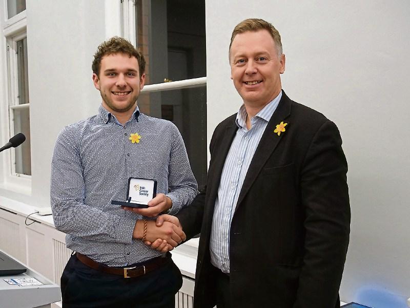 Limerick man honoured by cancer society for research efforts