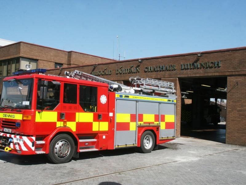Emergency services called to fire in Limerick