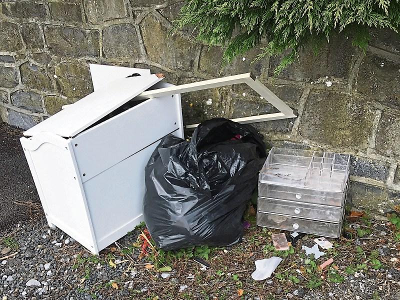 Those who dumped rubbish outside Limerick graveyard are 'morally