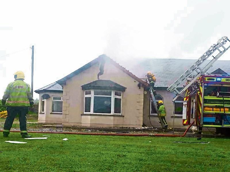  Dramatic scenes as Limerick house struck by lightning