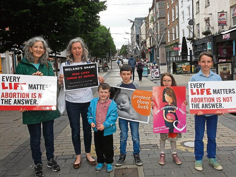Protest rally in Limerick as abortion figures are revealed