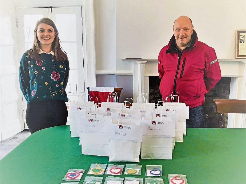 Wheel stops on Covid Outreach Programme in Limerick