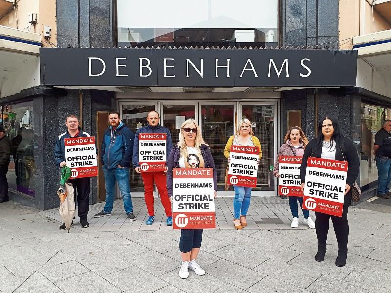 Workers keep vigil in bid to prevent stock leaving former Limerick store