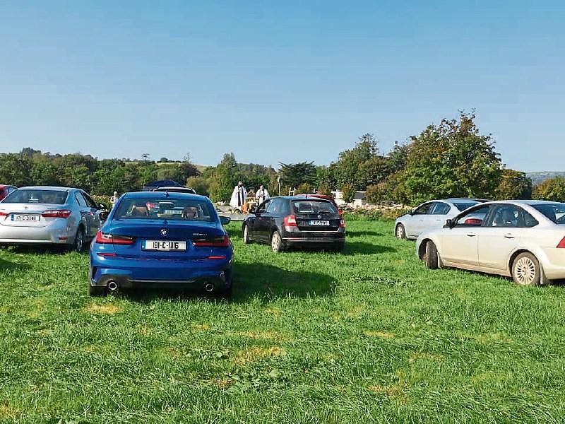 Christians flock to Limerick farmer's field for harvest service
