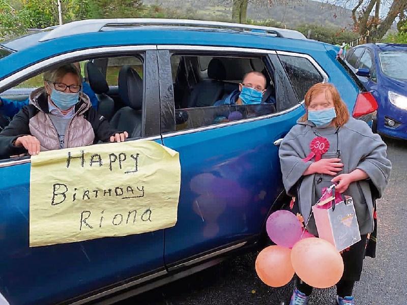 Special birthday for Limerick woman Ríona as she celebrates her 30th with a drive-thru party