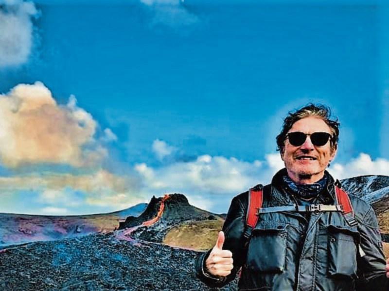 Limerick man living in the shadow of an erupting volcano