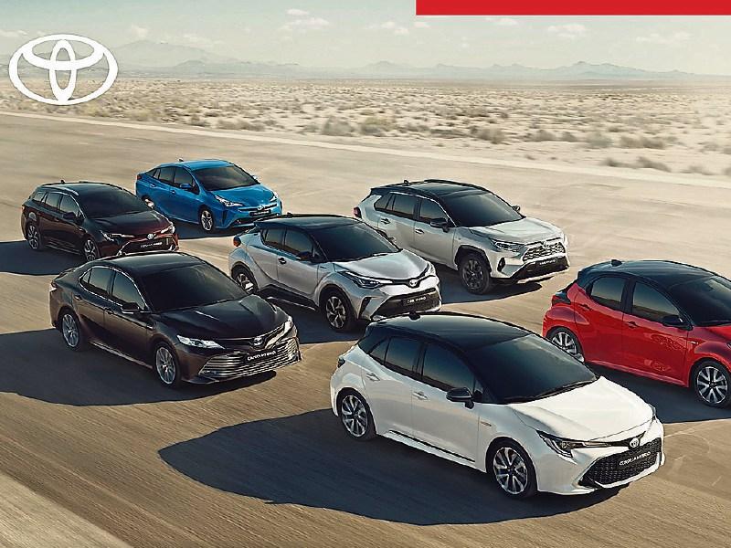 The road to a better world begins here -  discover the Toyota Hybrid range at Brian Geary’s