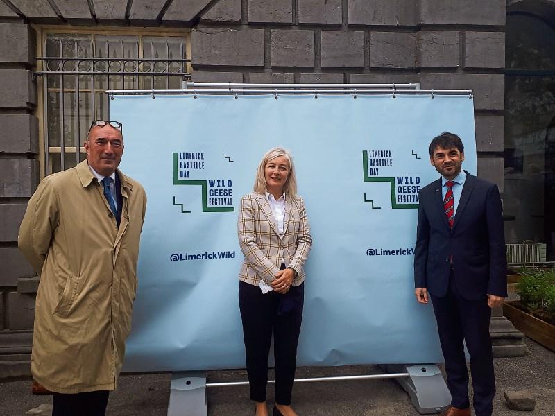 Limerick to mark the flight of the Wild Geese