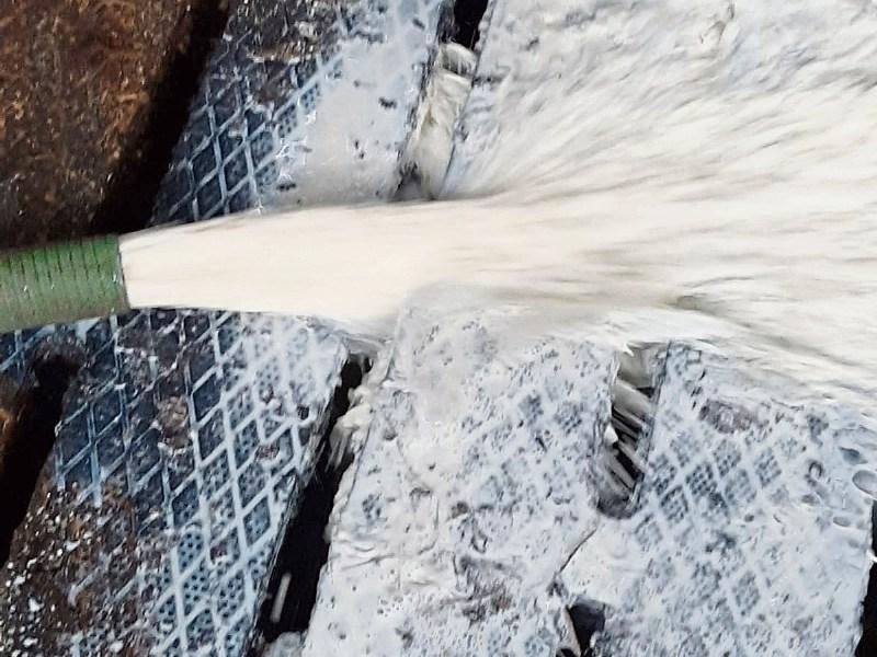 Limerick farmer spills gallons of milk in dispute over hedge cutting