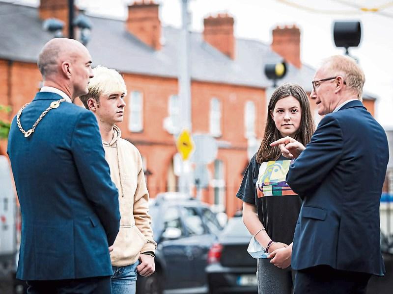 Youth council raises decriminalisation with drugs minister during Limerick visit