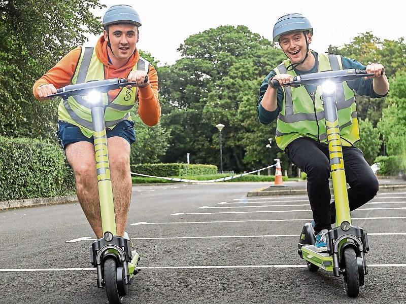New escooters put through their paces at University of Limerick