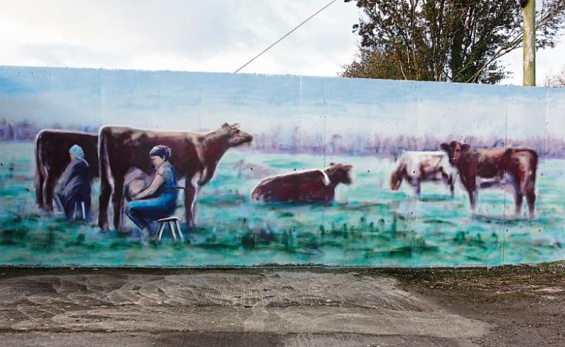 Limerick village’s history comes alive with series of wall murals
