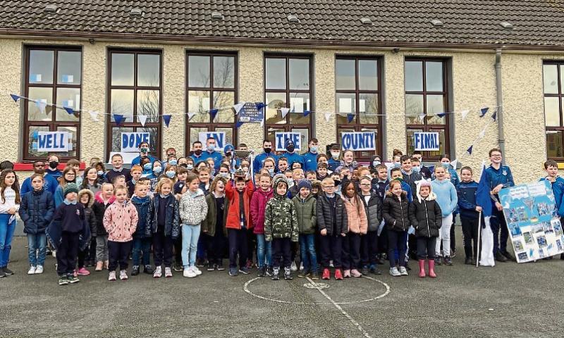 Sweet Caroline sung by Limerick pupils to mark local GAA club's success