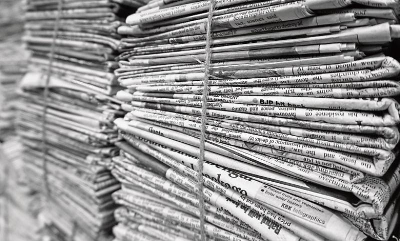 Then & Now: ‘Newspapers on the floor’ - Tom Aherne